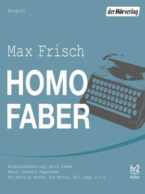 cover image of Homo faber